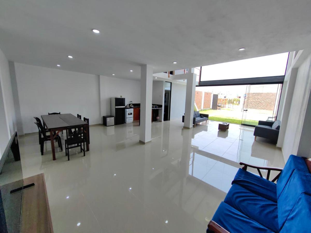 Casa De Playa Con Piscina Villa Ancon Bagian luar foto